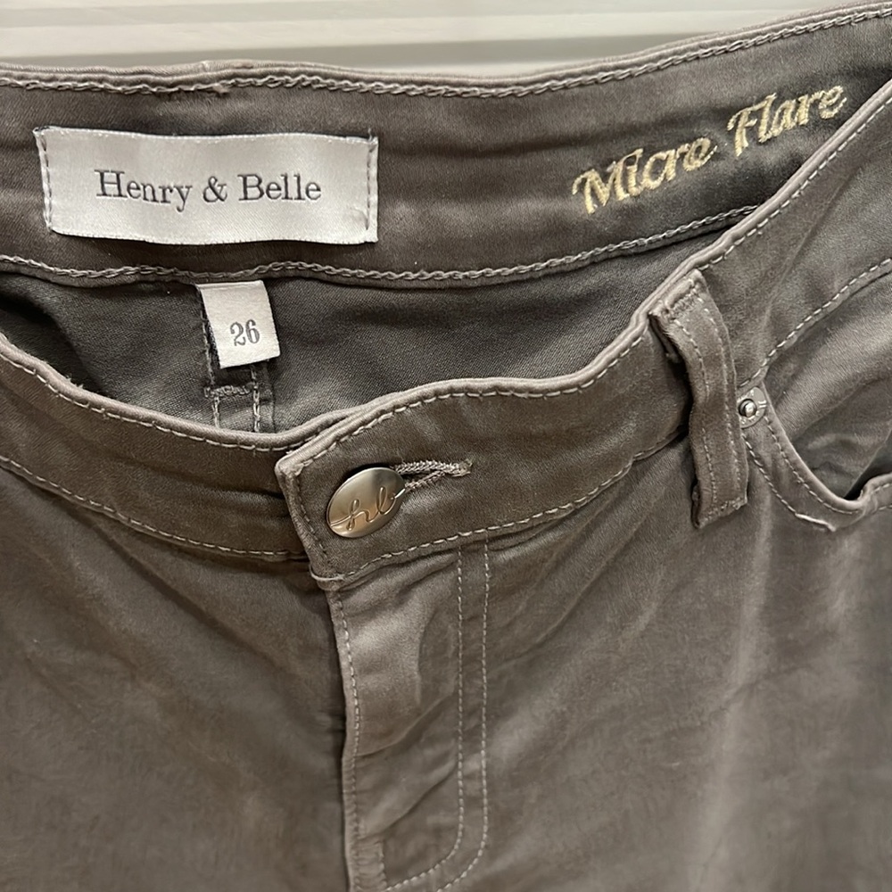 Henry & Belle Micro Flare Jeans